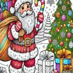 Santa Claus Coloring Pages 43 pages